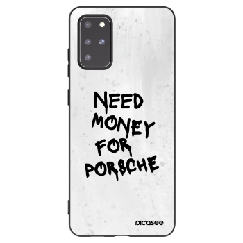 Picasee husă neagră din silicon pentru Samsung Galaxy S20+ G985F - White Dollar
