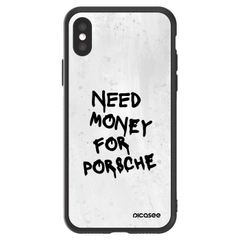Picasee ULTIMATE CASE pentru Apple iPhone X/XS - White Dollar