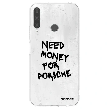 Picasee husă transparentă din silicon pentru Huawei P40 Lite E - White Dollar