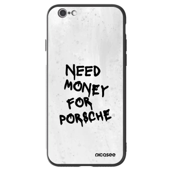 Husă pentru Apple iPhone 6/6S - White Dollar