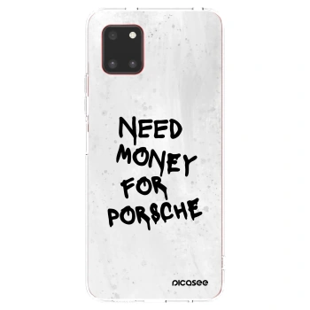 Picasee husă transparentă din silicon pentru Samsung Galaxy Note 10 Lite N770F - White Dollar