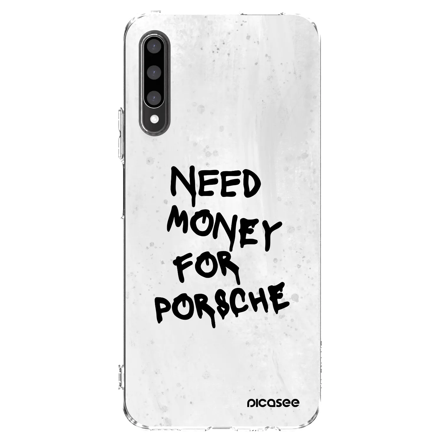 Picasee husă transparentă din silicon pentru Honor 9X Pro - White Dollar