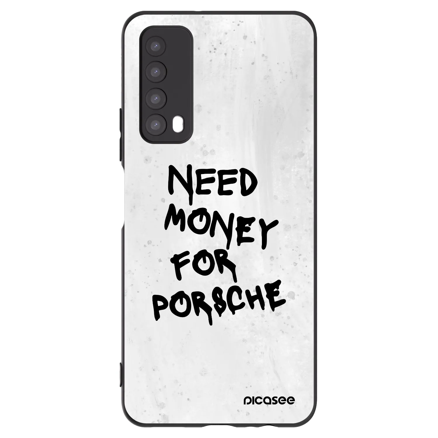 Picasee husă neagră din silicon pentru Huawei P Smart 2021 - White Dollar