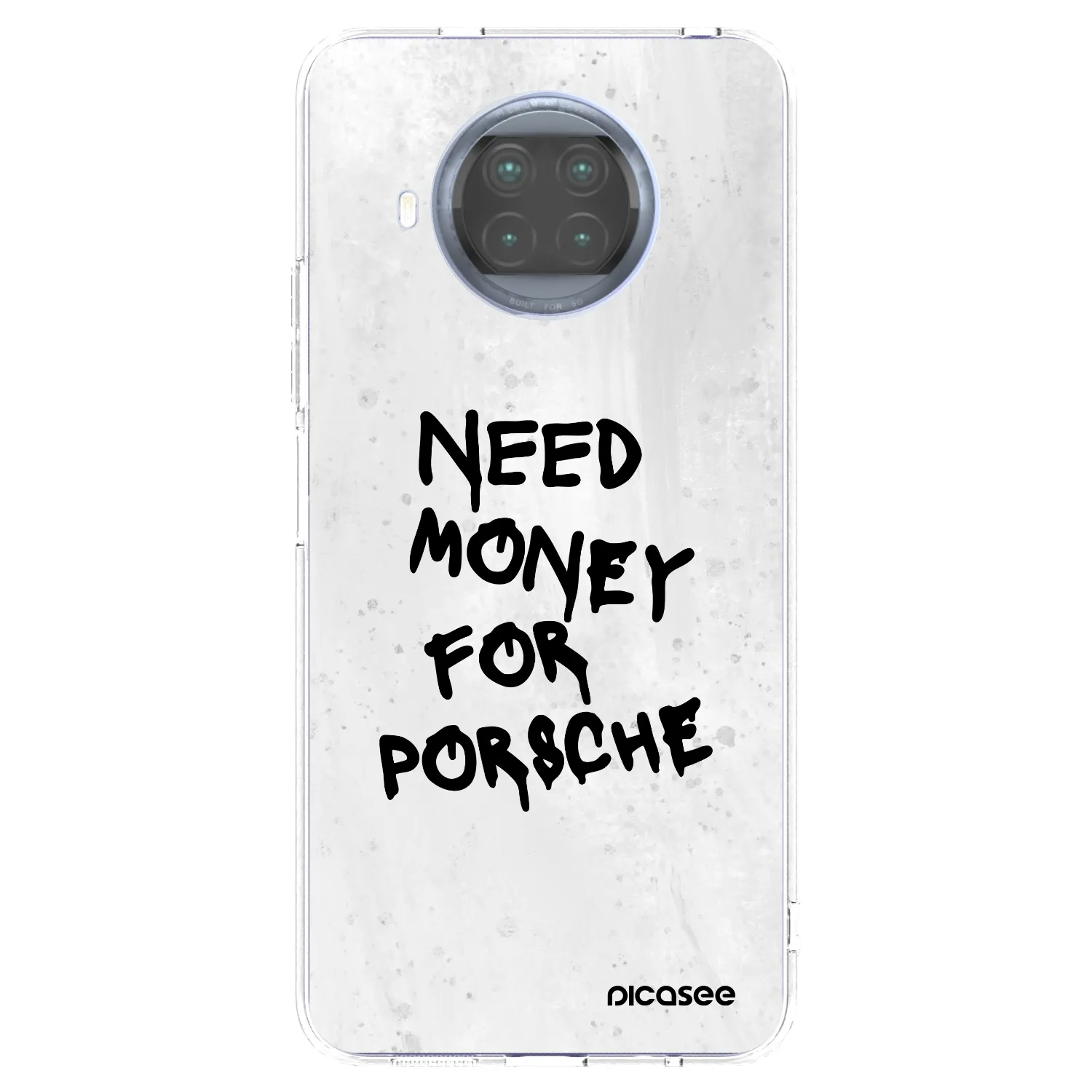 Picasee husă transparentă din silicon pentru Xiaomi Mi 10T Lite - White Dollar