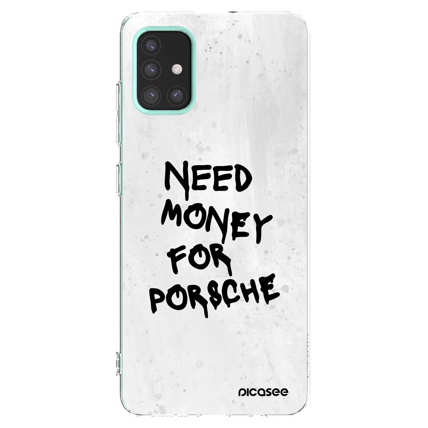 Picasee husă transparentă din silicon pentru Samsung Galaxy M31s - White Dollar