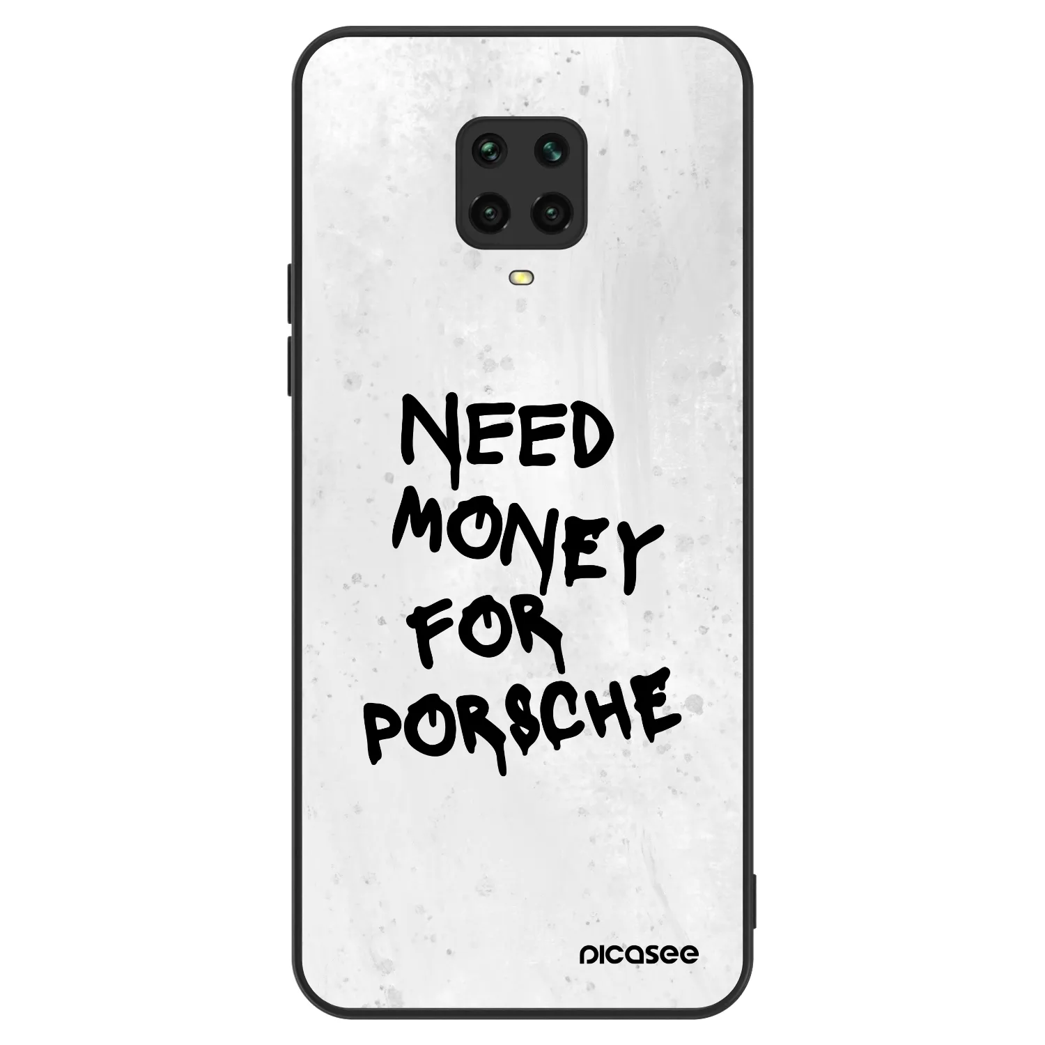 Picasee ULTIMATE CASE pentru Xiaomi Redmi Note 9 Pro - White Dollar