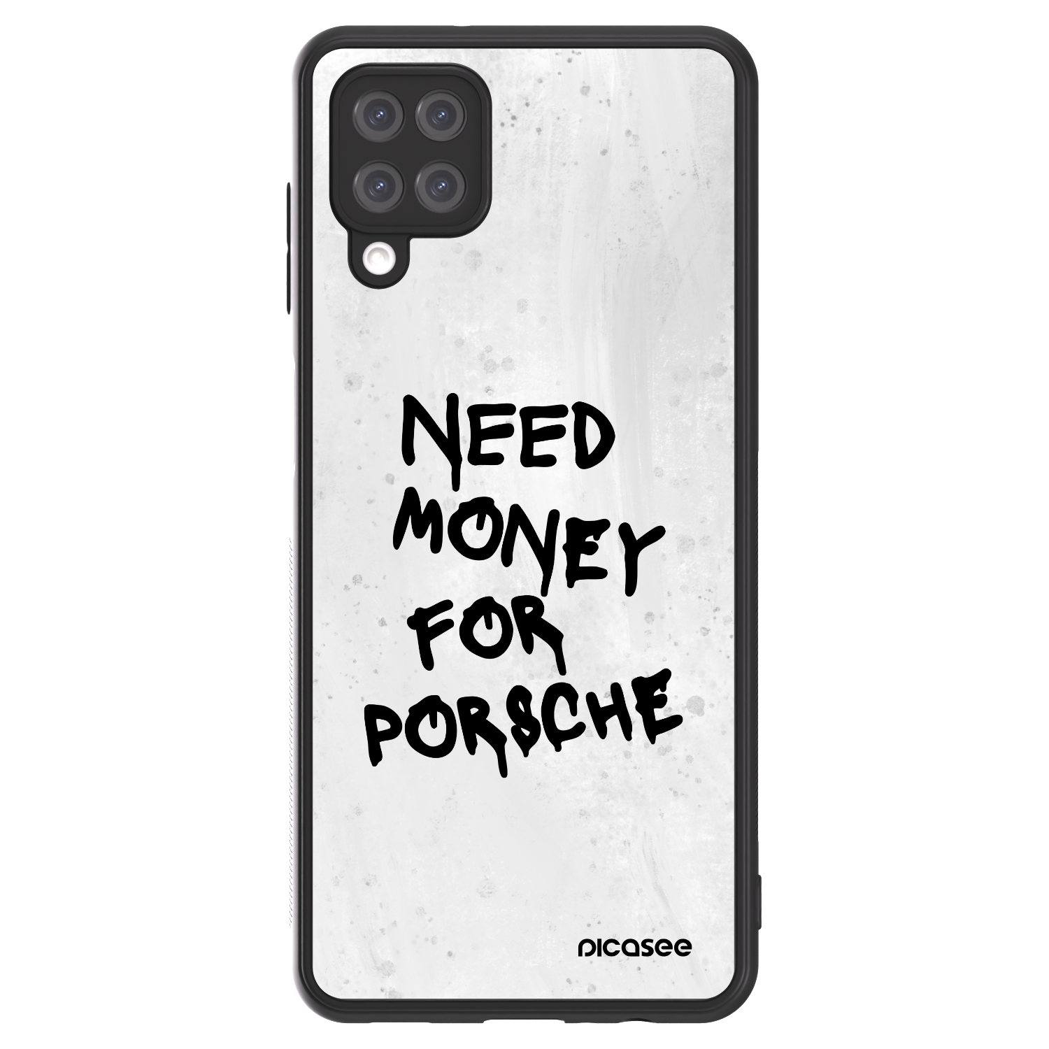 Picasee ULTIMATE CASE pentru Samsung Galaxy A12 A125F - White Dollar