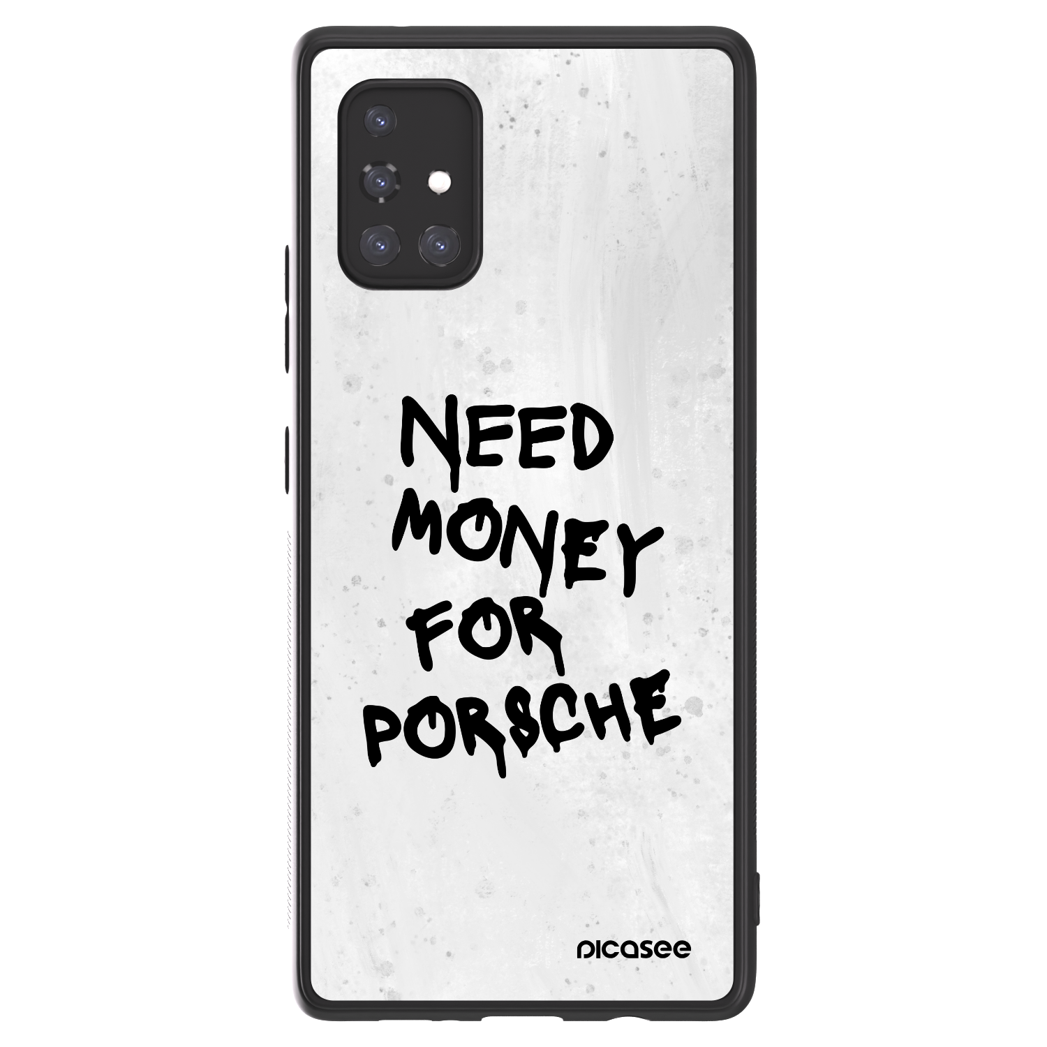 Picasee ULTIMATE CASE pentru Samsung Galaxy A71 A715F - White Dollar