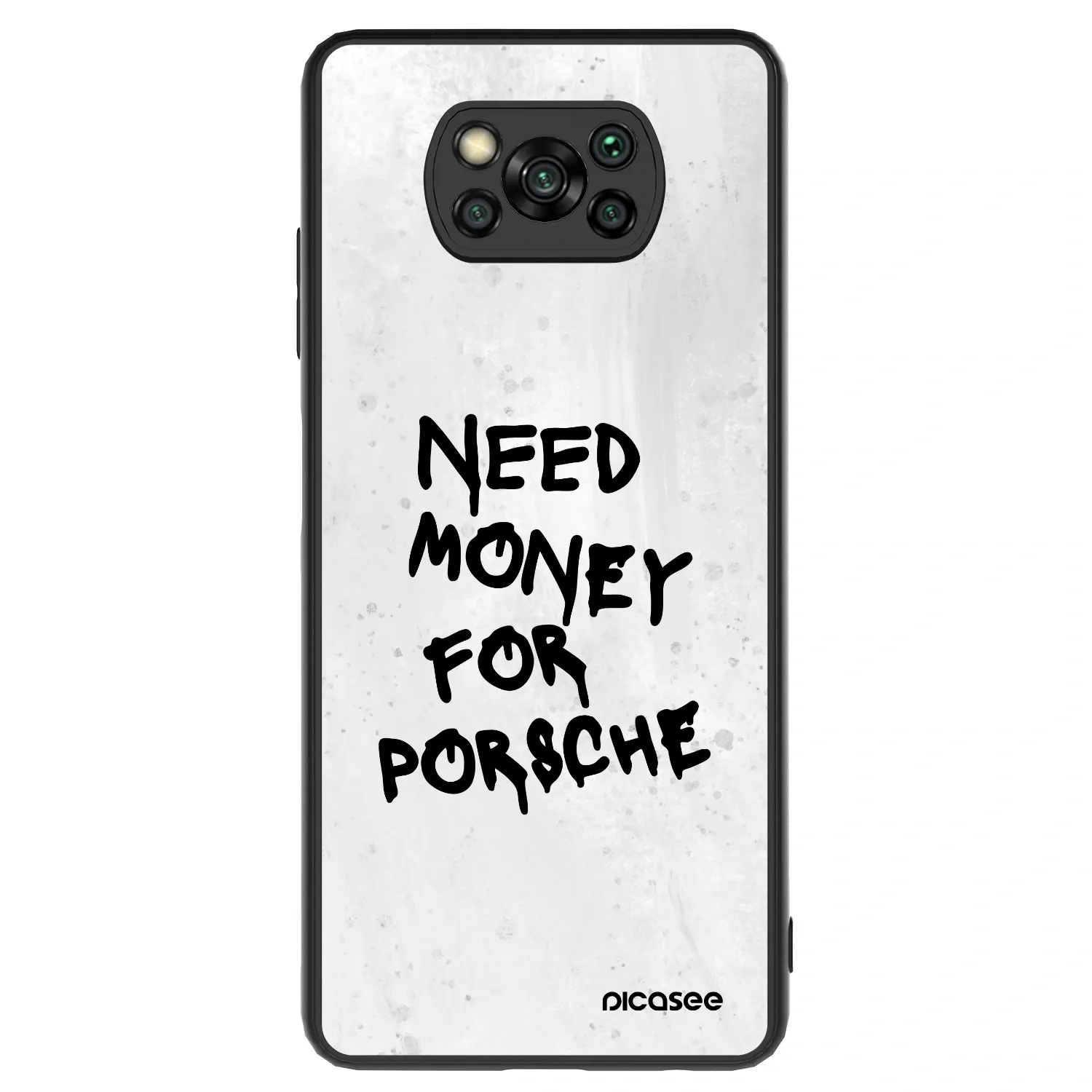 Picasee ULTIMATE CASE pentru Xiaomi Poco X3 - White Dollar