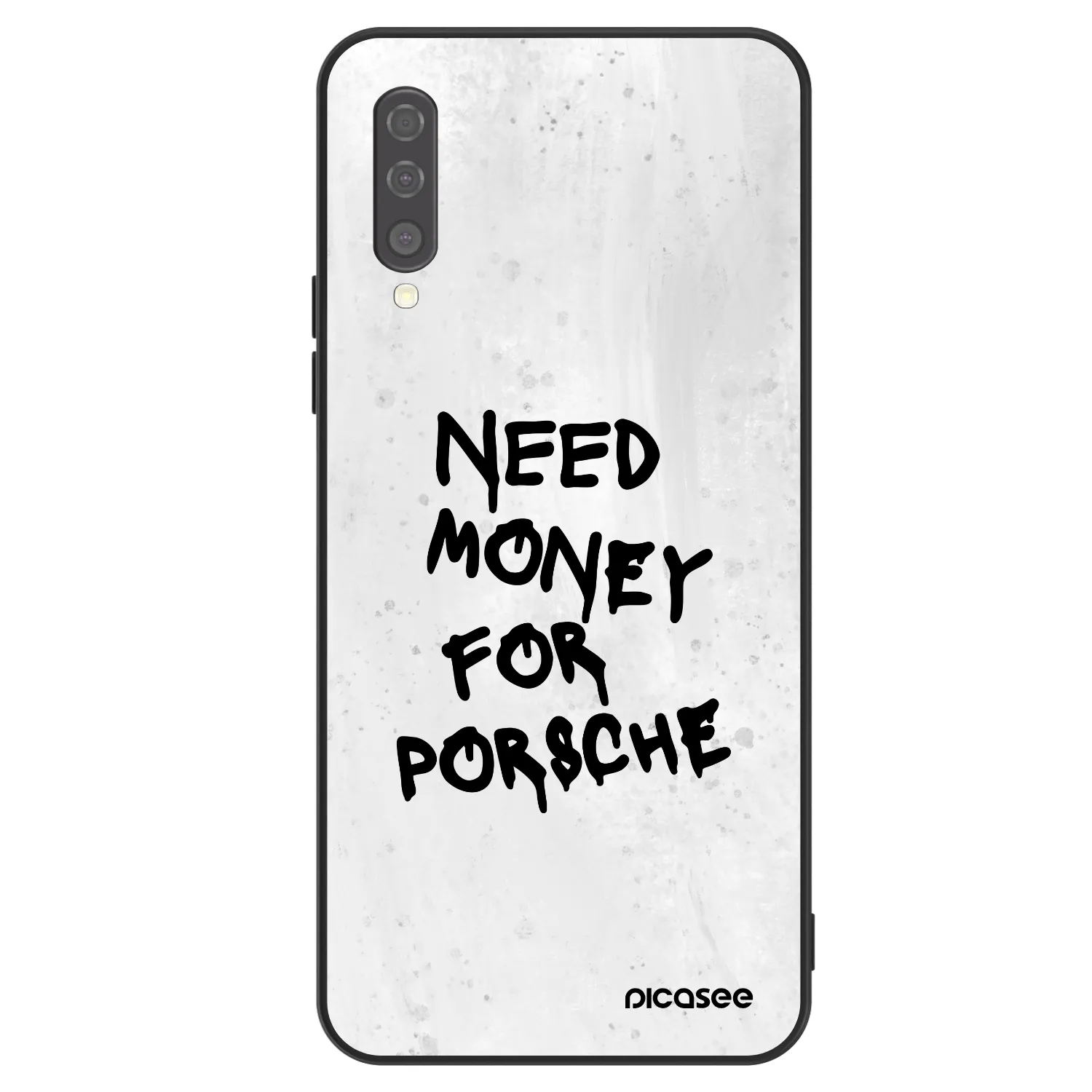 Picasee ULTIMATE CASE pentru Samsung Galaxy A50 A505F - White Dollar