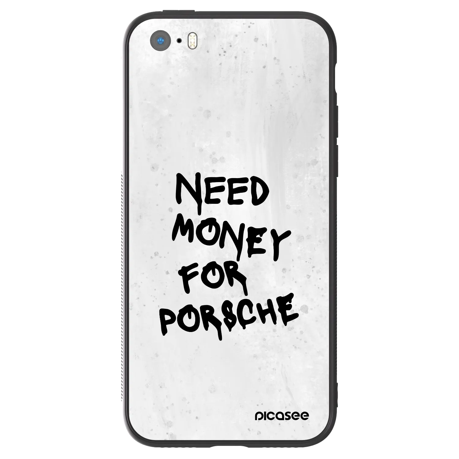 Picasee ULTIMATE CASE pentru Apple iPhone 5/5S/SE - White Dollar