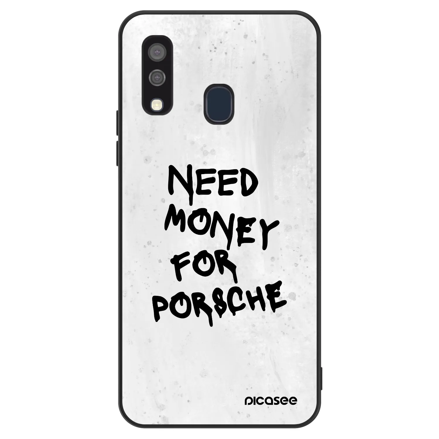 Picasee ULTIMATE CASE pentru Samsung Galaxy A40 A405F - White Dollar