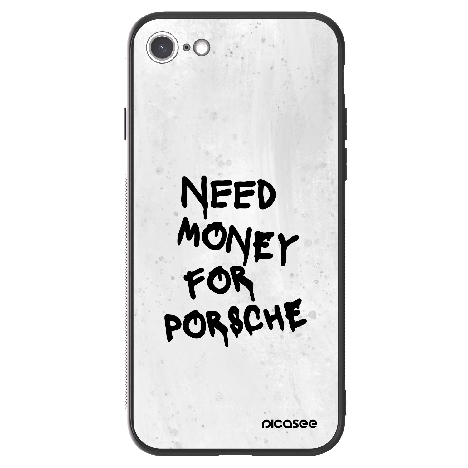 Picasee ULTIMATE CASE pentru Apple iPhone SE 2020 - White Dollar