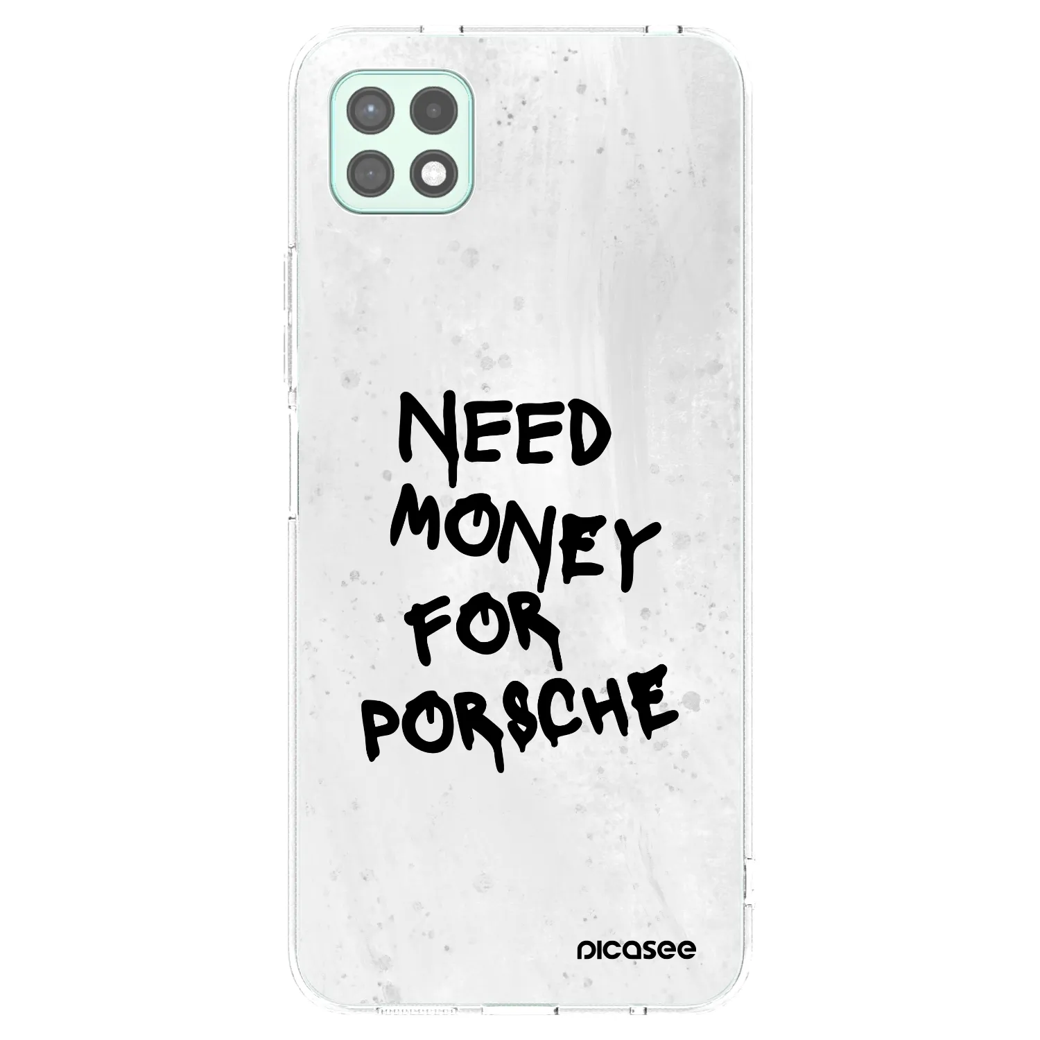 Picasee husă transparentă din silicon pentru Samsung Galaxy A22 A226B 5G - White Dollar