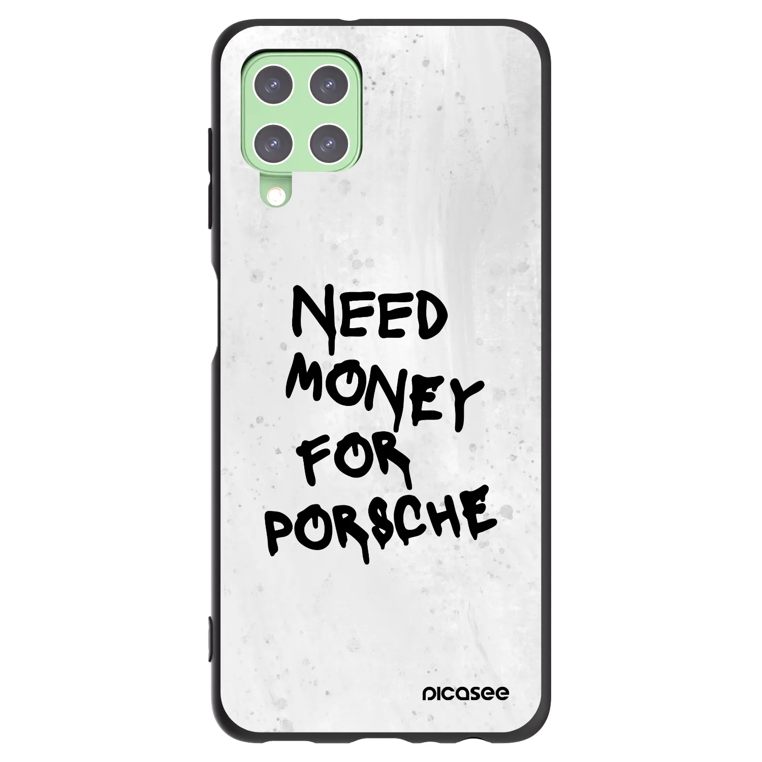 Picasee husă neagră din silicon pentru Samsung Galaxy A22 A225F 4G - White Dollar