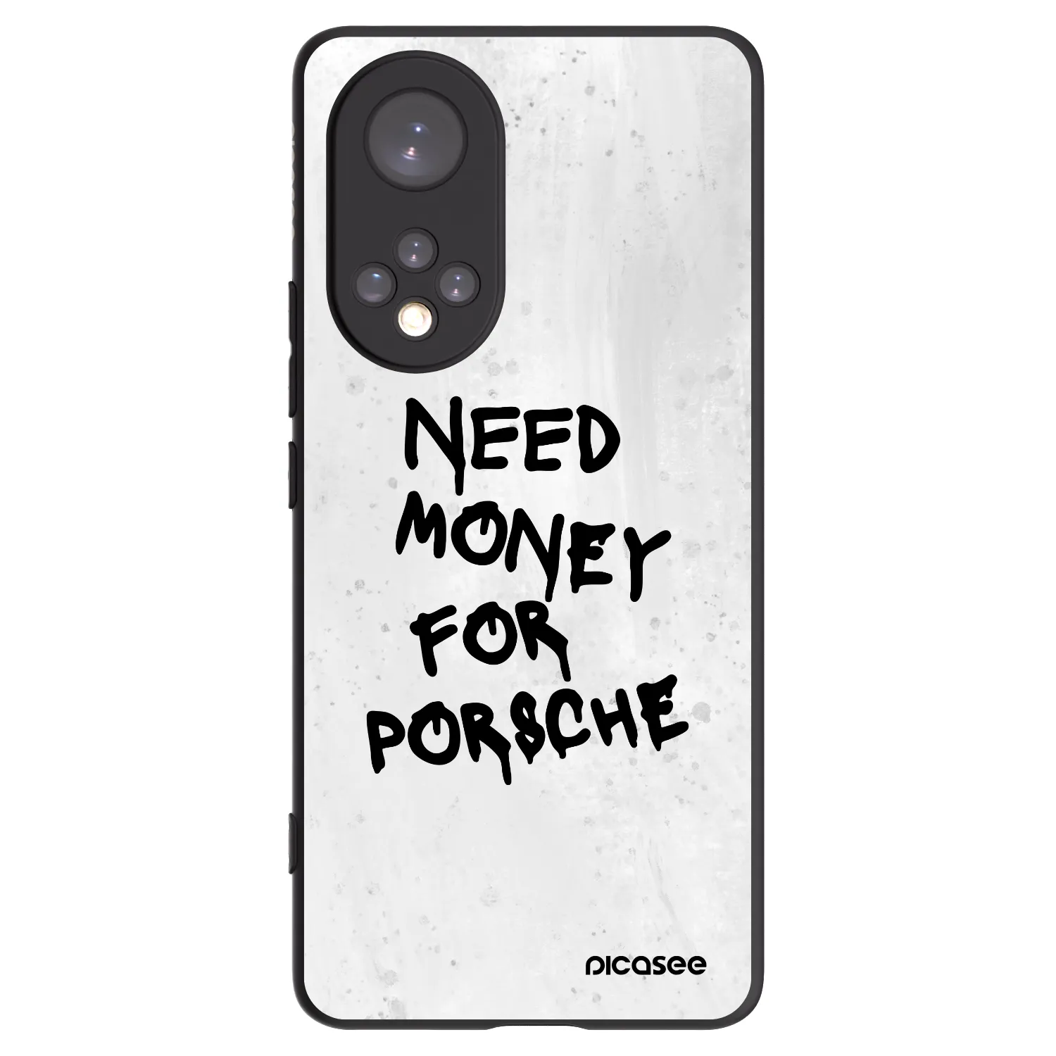 Picasee husă neagră din silicon pentru Huawei Nova 9 - White Dollar