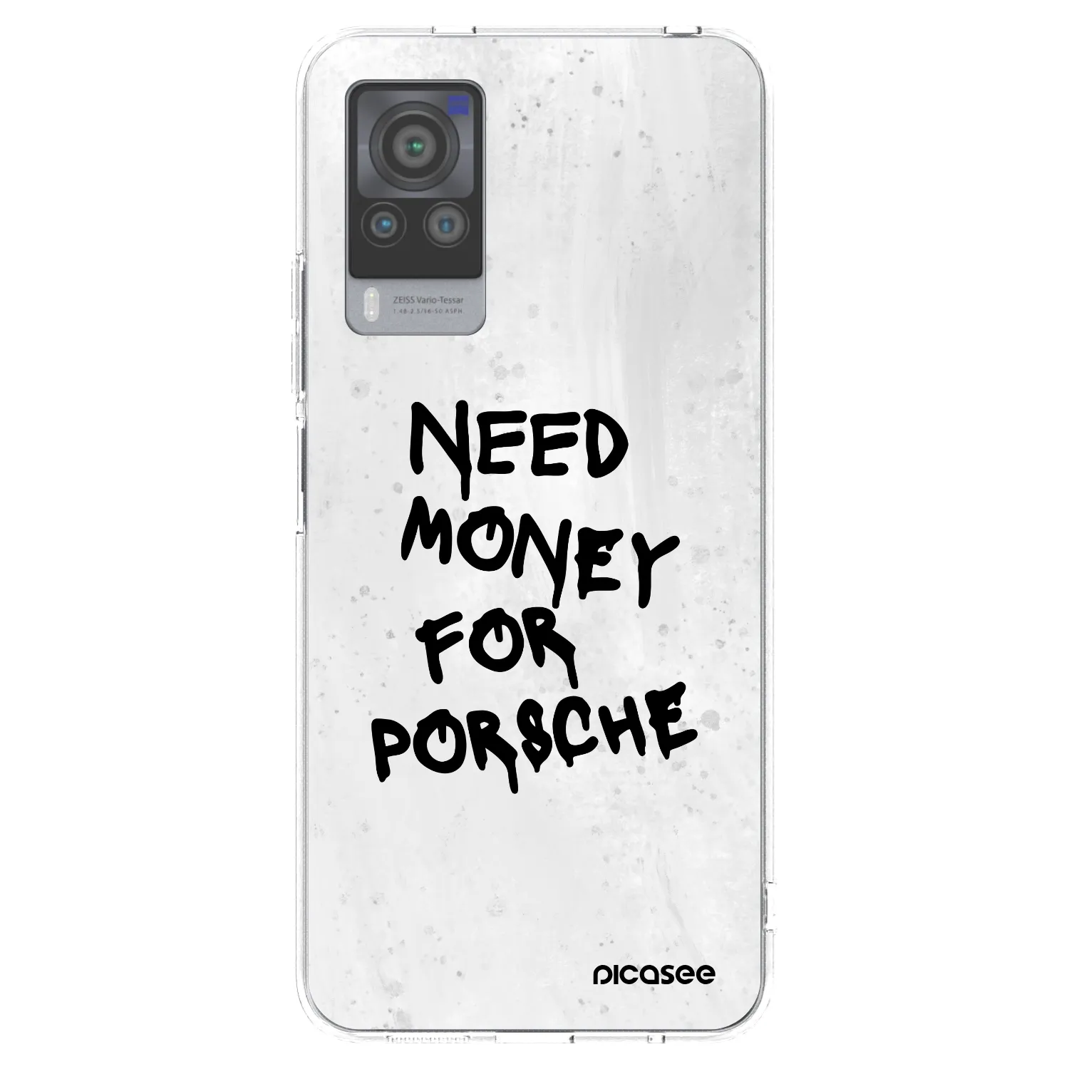 Picasee husă transparentă din silicon pentru Vivo X60 Pro 5G - White Dollar