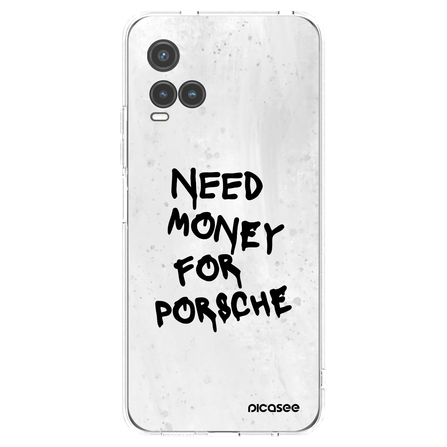 Picasee husă transparentă din silicon pentru Vivo Y33s - White Dollar