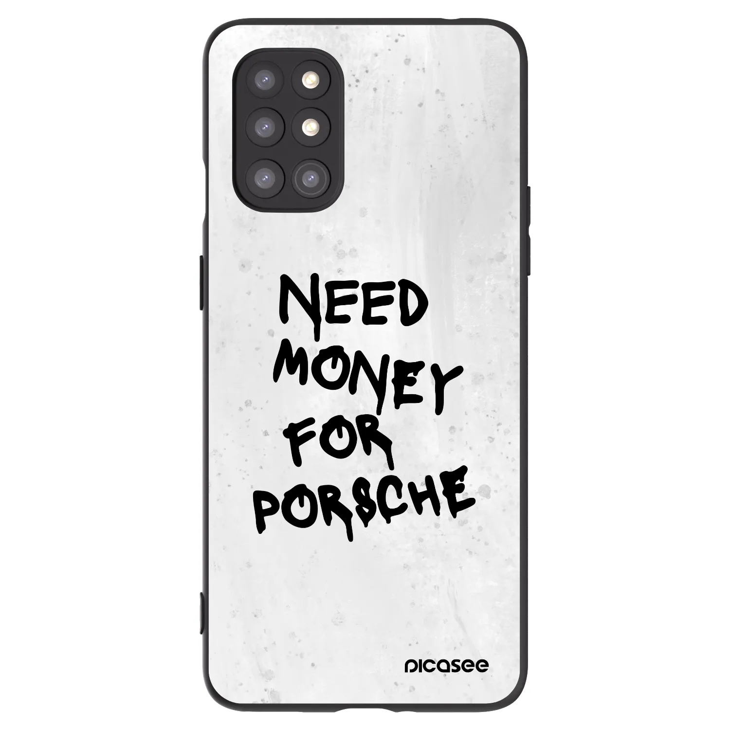 Picasee husă neagră din silicon pentru OnePlus 8T - White Dollar