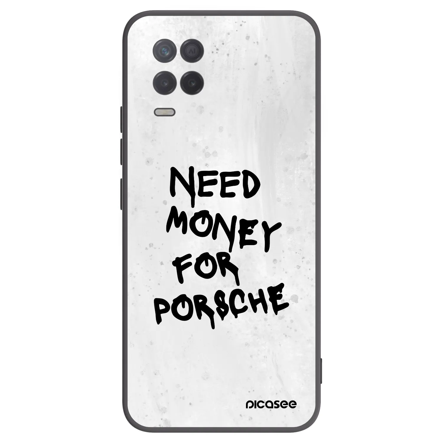 Picasee husă neagră din silicon pentru Realme 8 5G - White Dollar