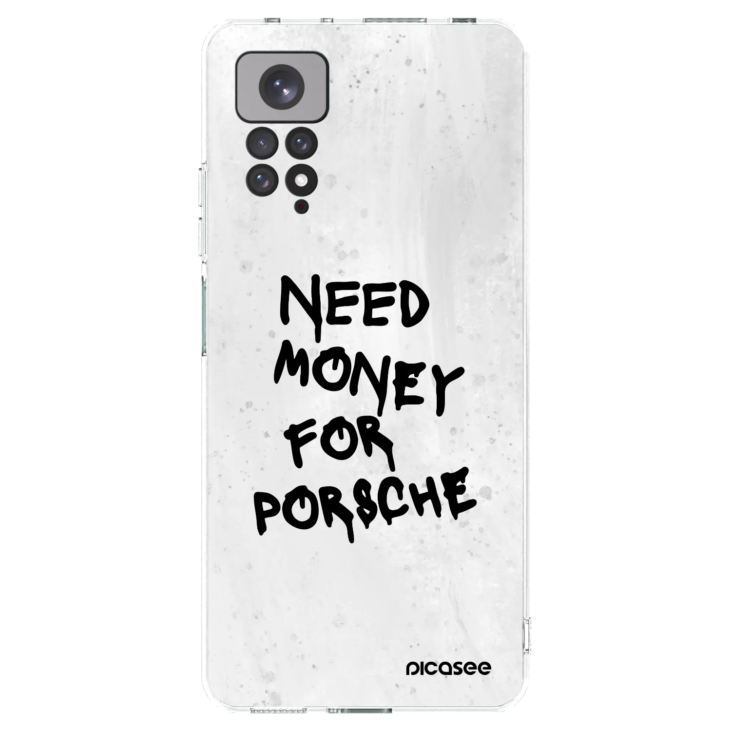 Picasee husă transparentă din silicon pentru Xiaomi Redmi Note 11 - White Dollar