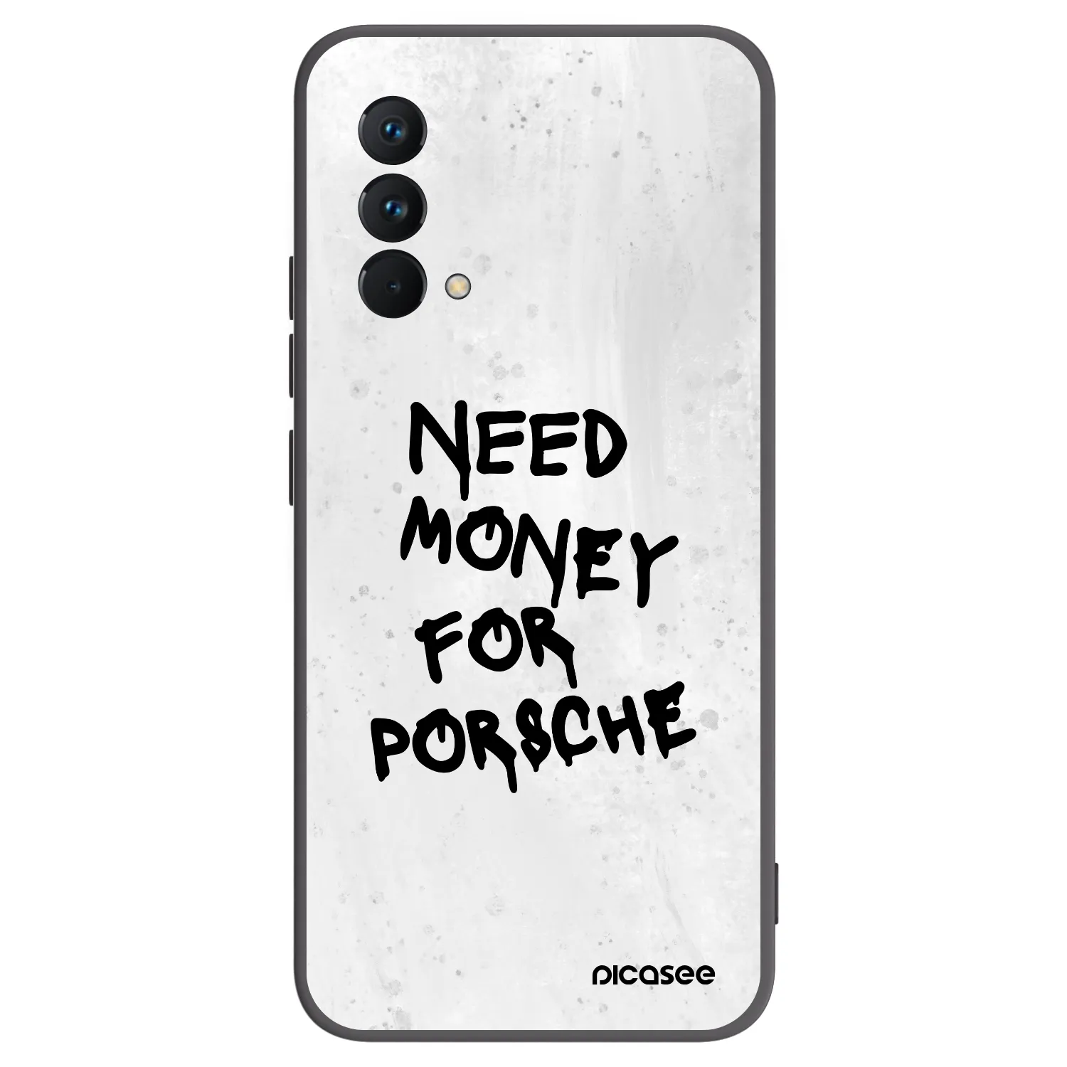 Picasee husă neagră din silicon pentru Realme GT Master Edition 5G - White Dollar