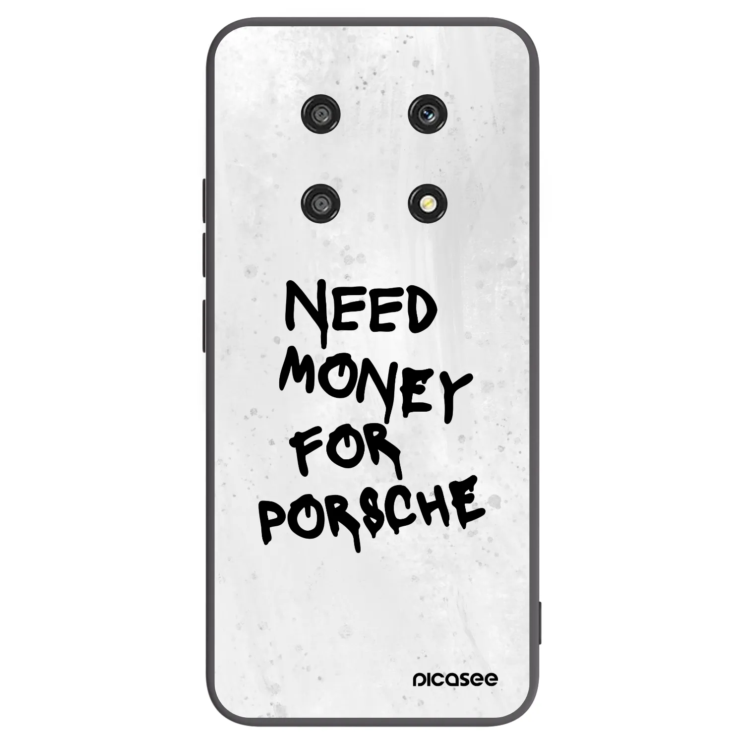 Picasee husă neagră din silicon pentru Honor Magic4 Lite 5G - White Dollar