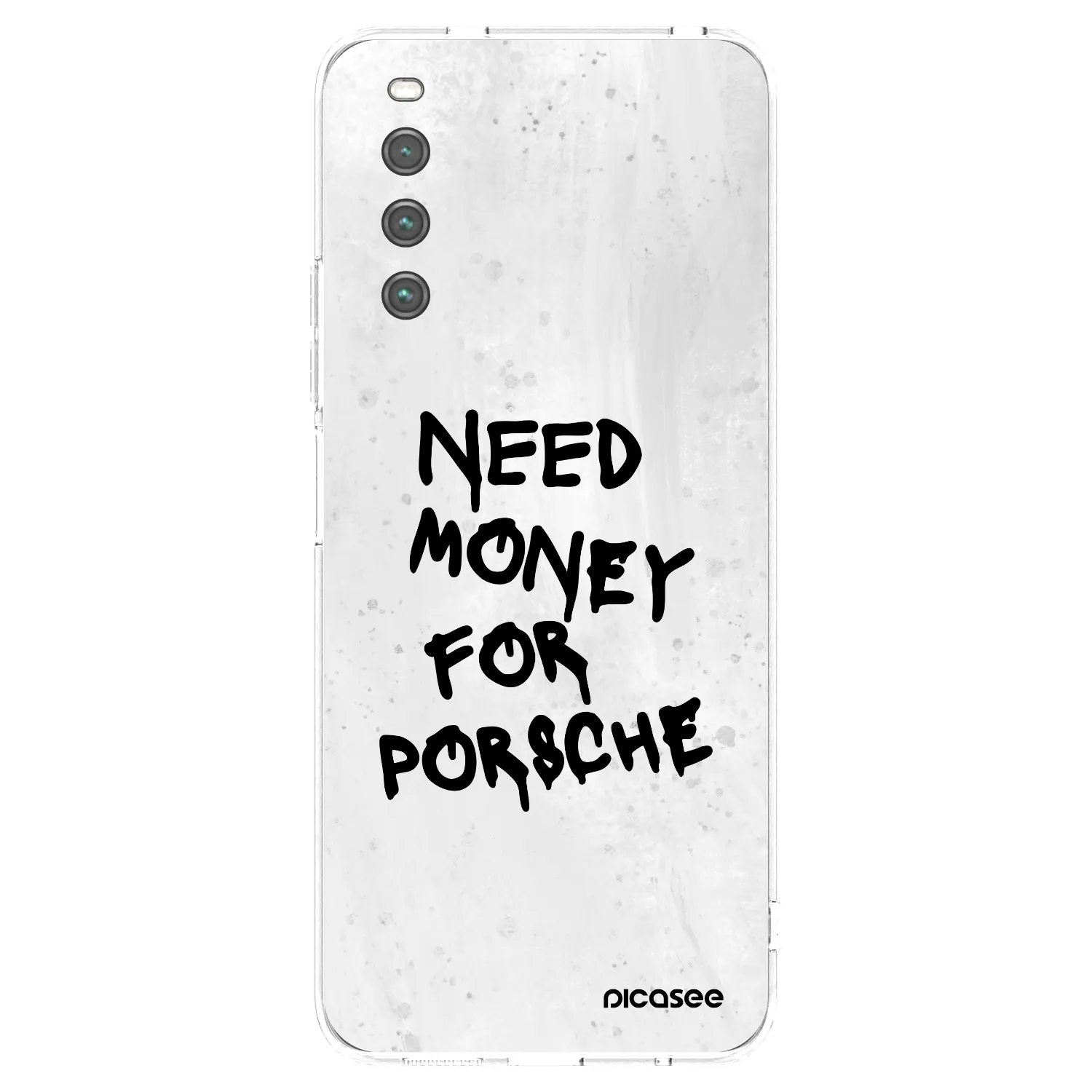 Picasee husă transparentă din silicon pentru Sony Xperia 10 IV 5G - White Dollar