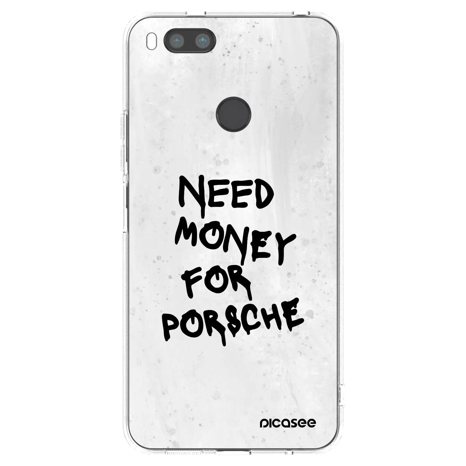 Picasee husă transparentă din silicon pentru Xiaomi Redmi A1 - White Dollar