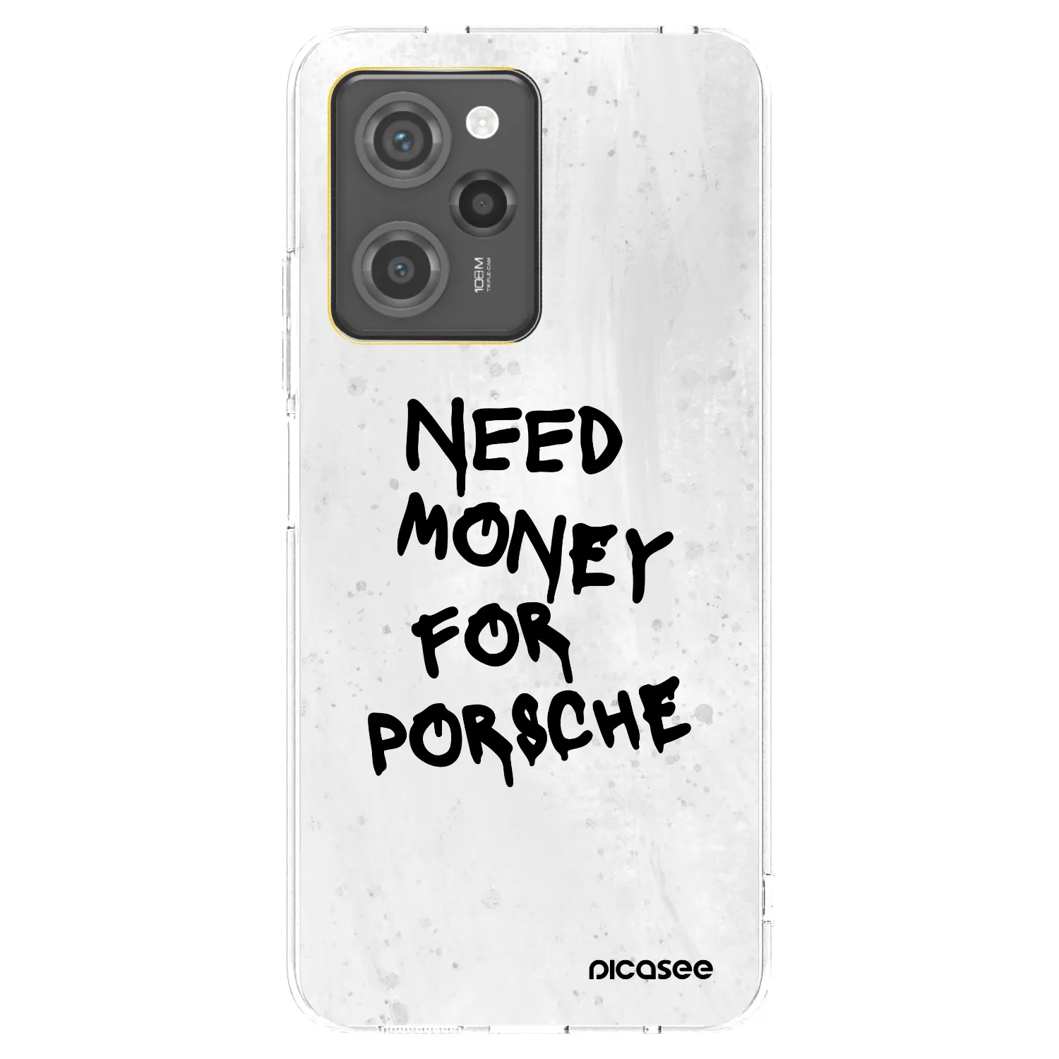 Picasee husă transparentă din silicon pentru Xiaomi Poco X5 Pro - White Dollar