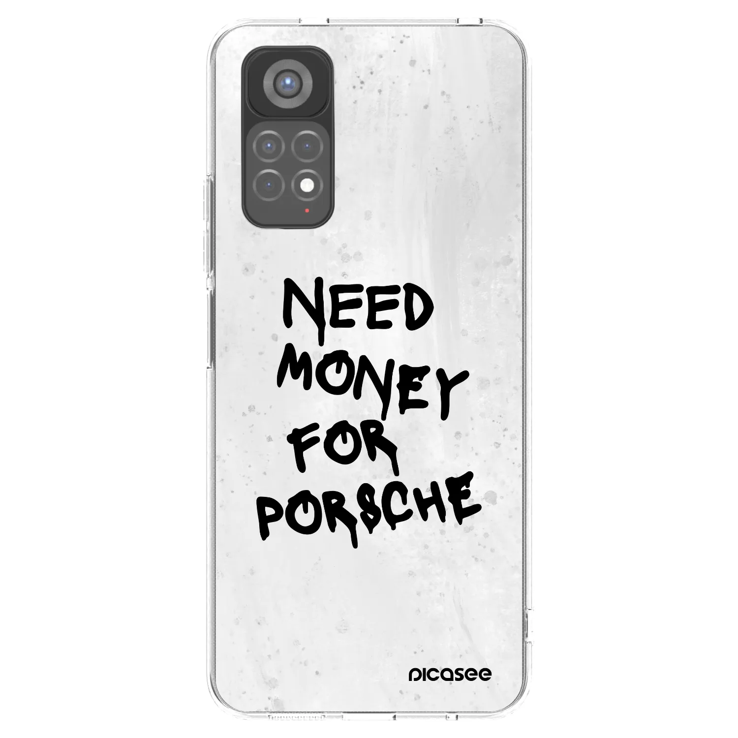 Picasee husă transparentă din silicon pentru Xiaomi Redmi Note 11S 5G - White Dollar