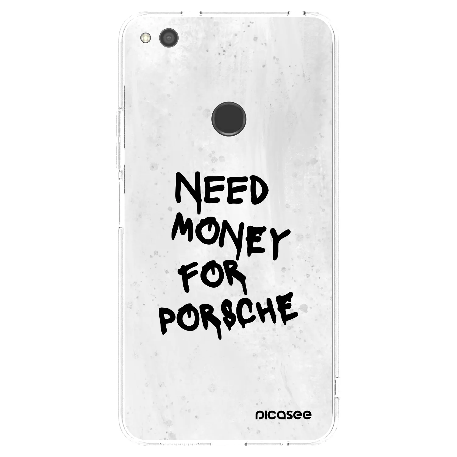 Picasee husă transparentă din silicon pentru Huawei P9 Lite 2017 - White Dollar