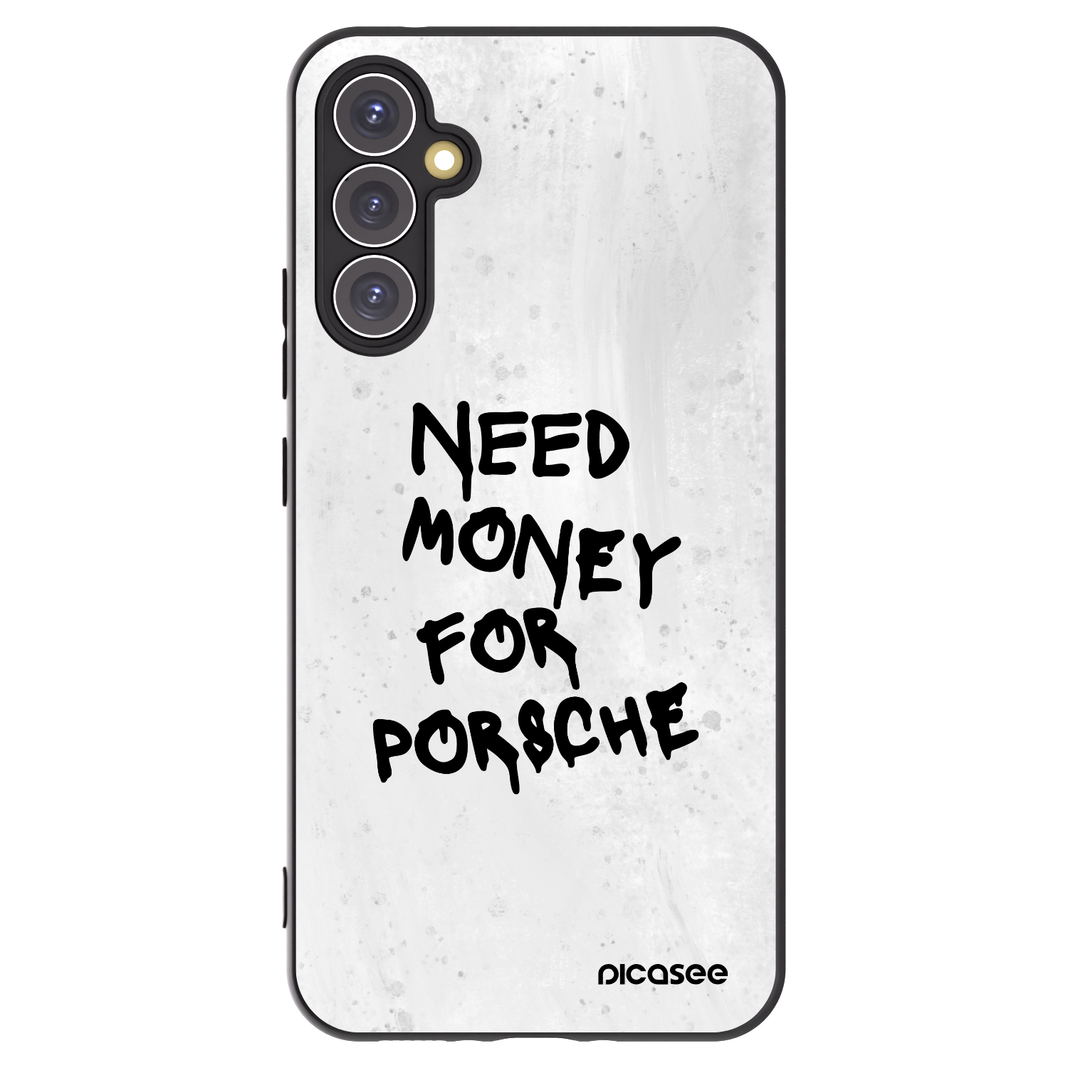 Picasee husă neagră din silicon pentru Samsung Galaxy A34 5G A346B - White Dollar