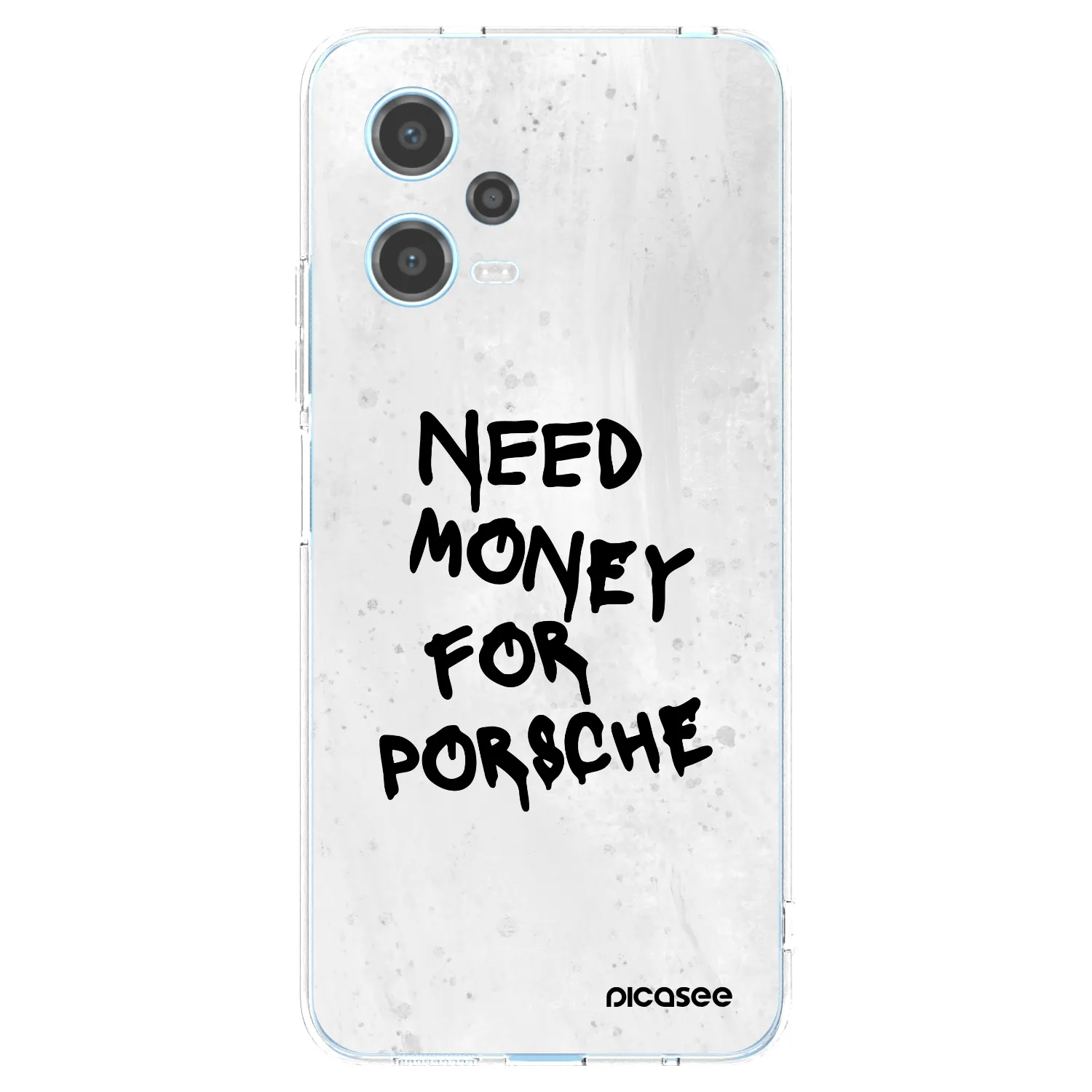 Picasee husă transparentă din silicon pentru Xiaomi Redmi Note 12 5G - White Dollar