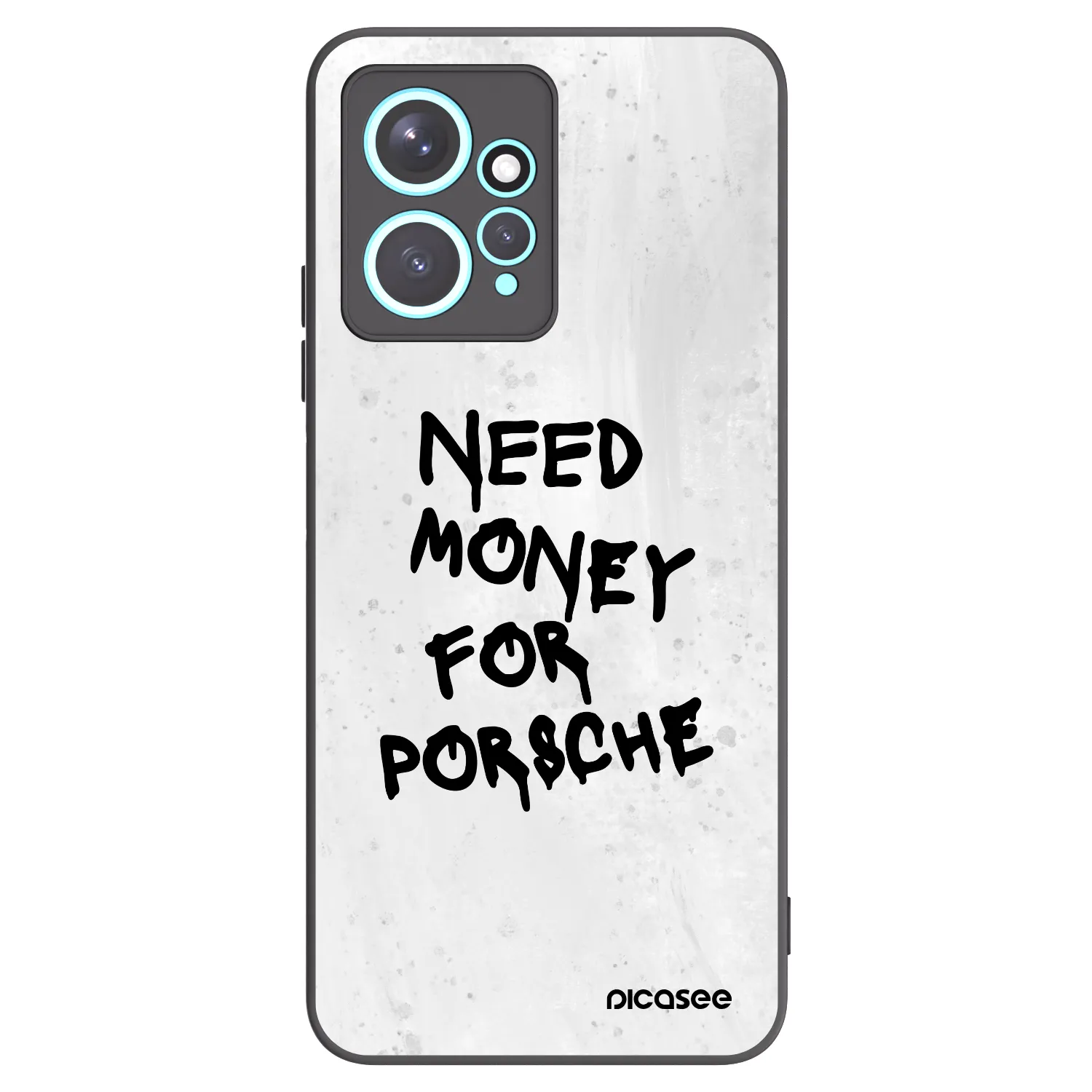Picasee husă neagră din silicon pentru Xiaomi Redmi Note 12 4G - White Dollar