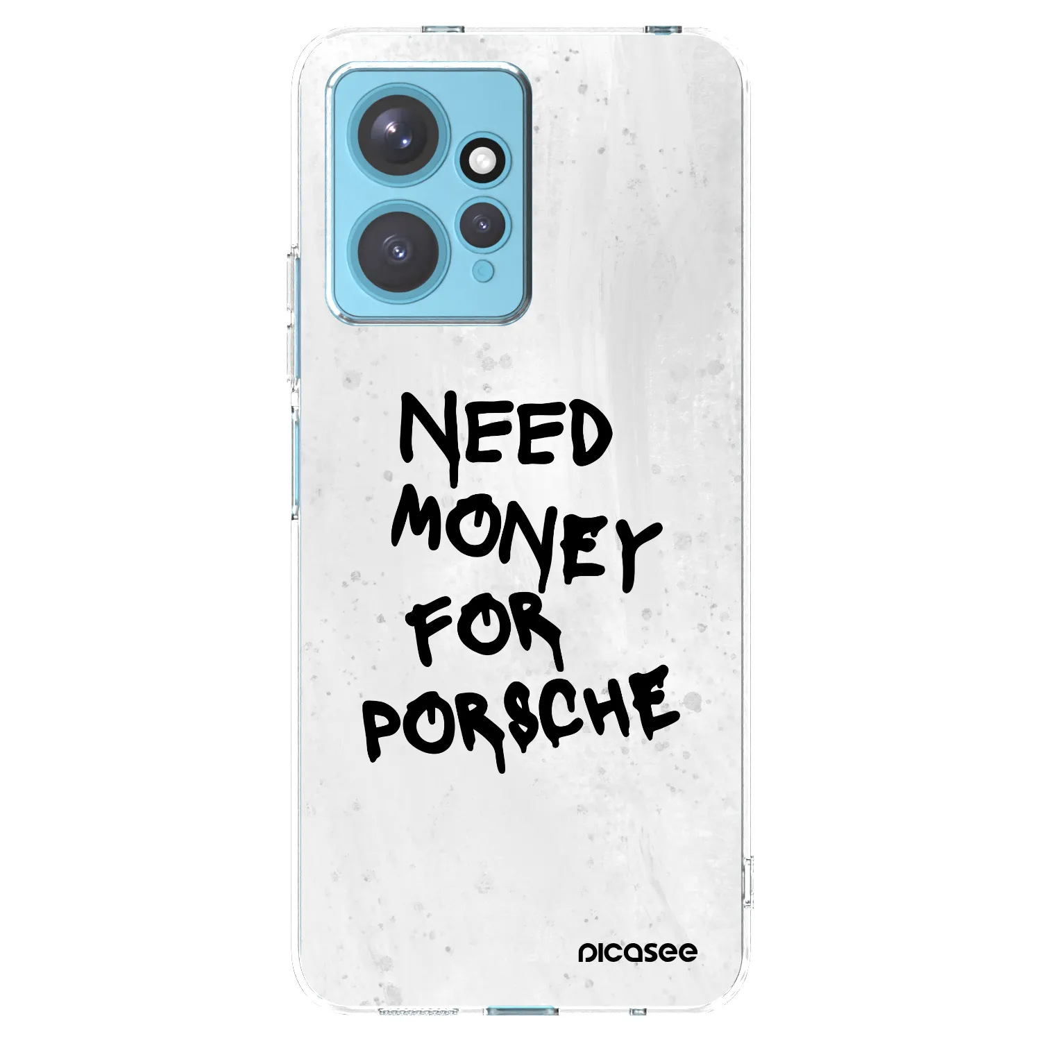 Picasee husă transparentă din silicon pentru Xiaomi Redmi Note 12 4G - White Dollar