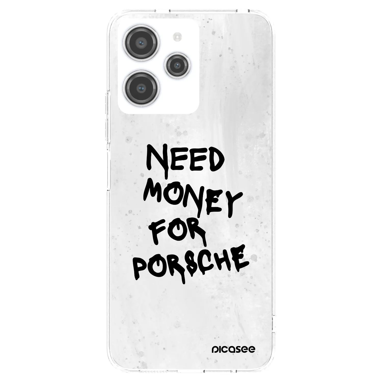 Picasee husă transparentă din silicon pentru Xiaomi Redmi 12 4G - White Dollar