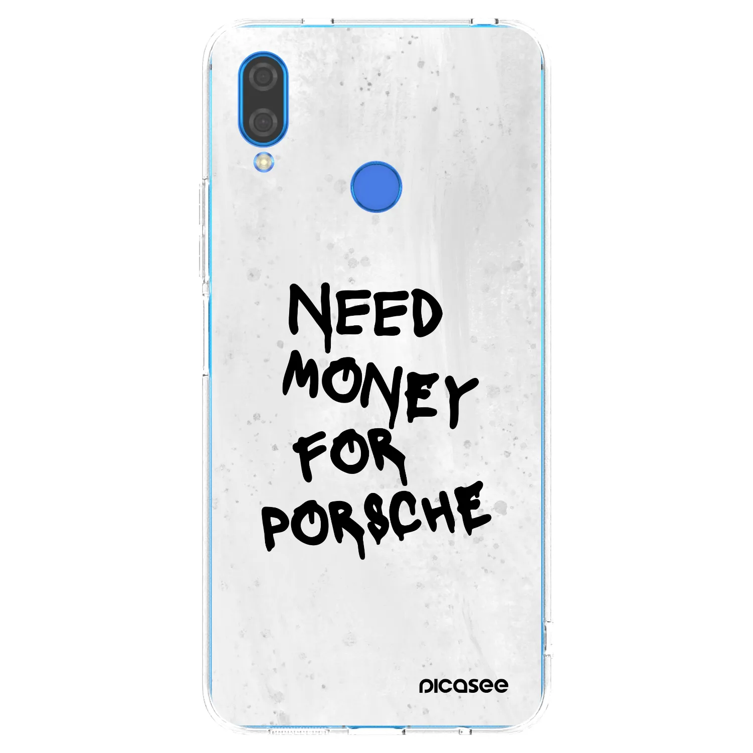 Picasee husă transparentă din silicon pentru Huawei Nova 3i - White Dollar