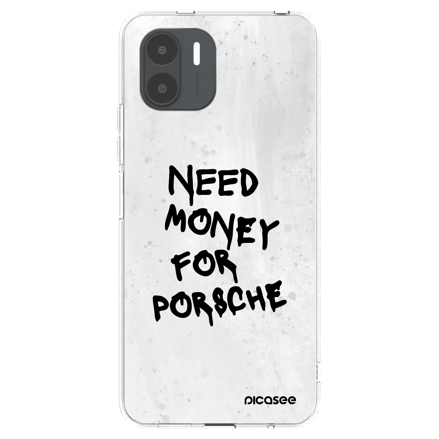 Picasee husă transparentă din silicon pentru Xiaomi Redmi A2 - White Dollar