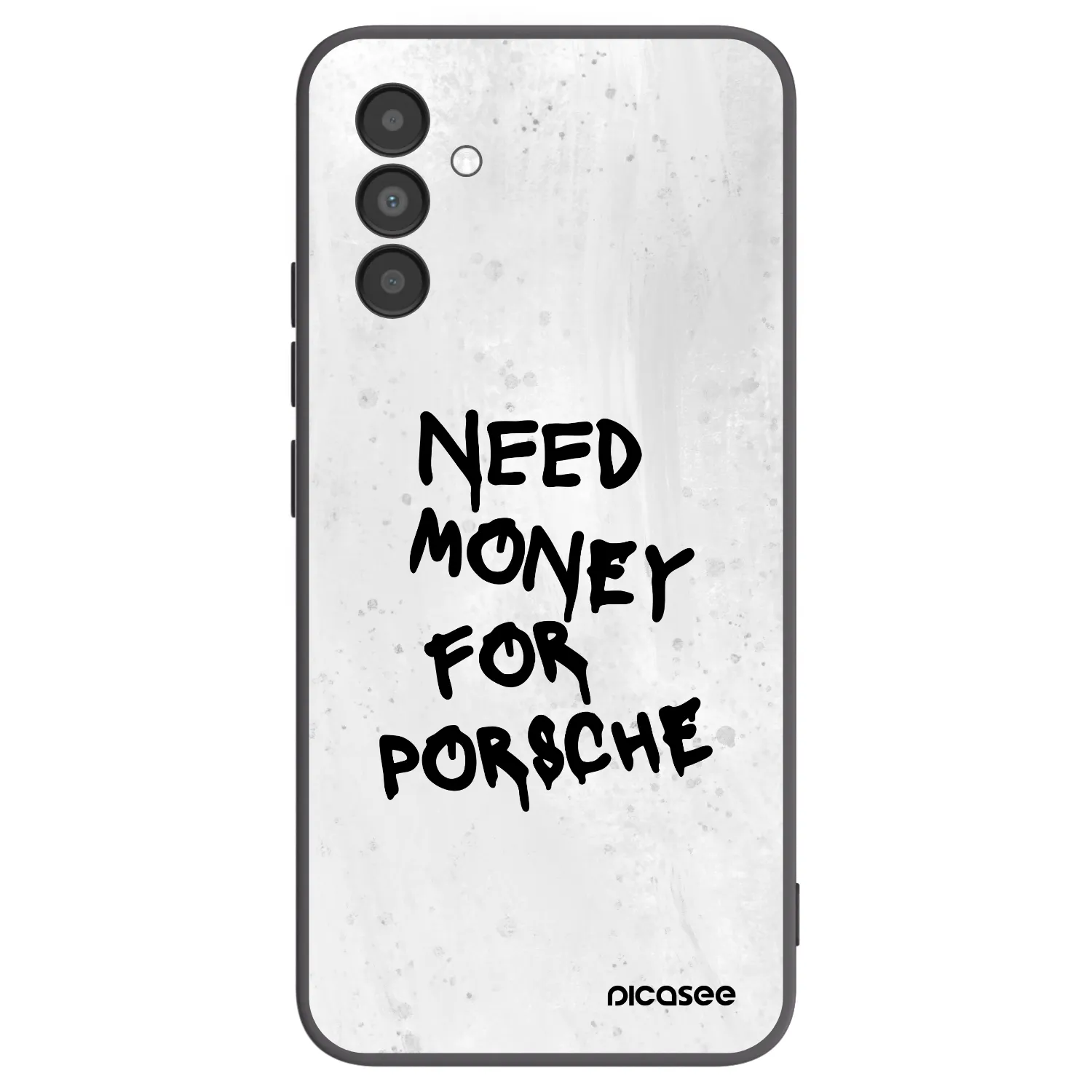 Picasee husă neagră din silicon pentru Samsung Galaxy A04s A047F - White Dollar