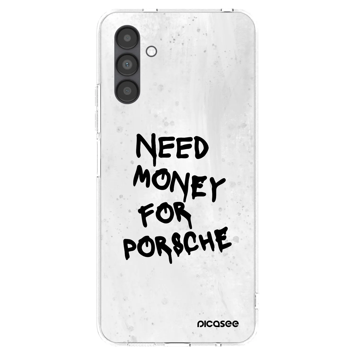 Picasee husă transparentă din silicon pentru Samsung Galaxy A04s A047F - White Dollar