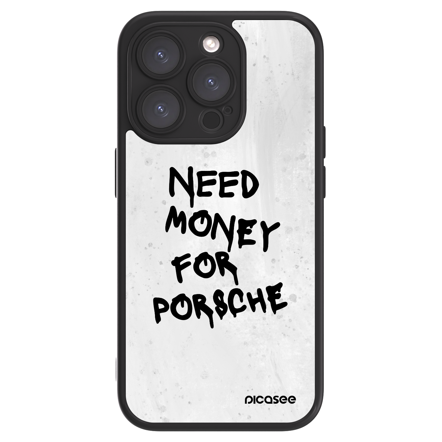 Picasee ULTIMATE CASE pentru Apple iPhone 15 Pro - White Dollar