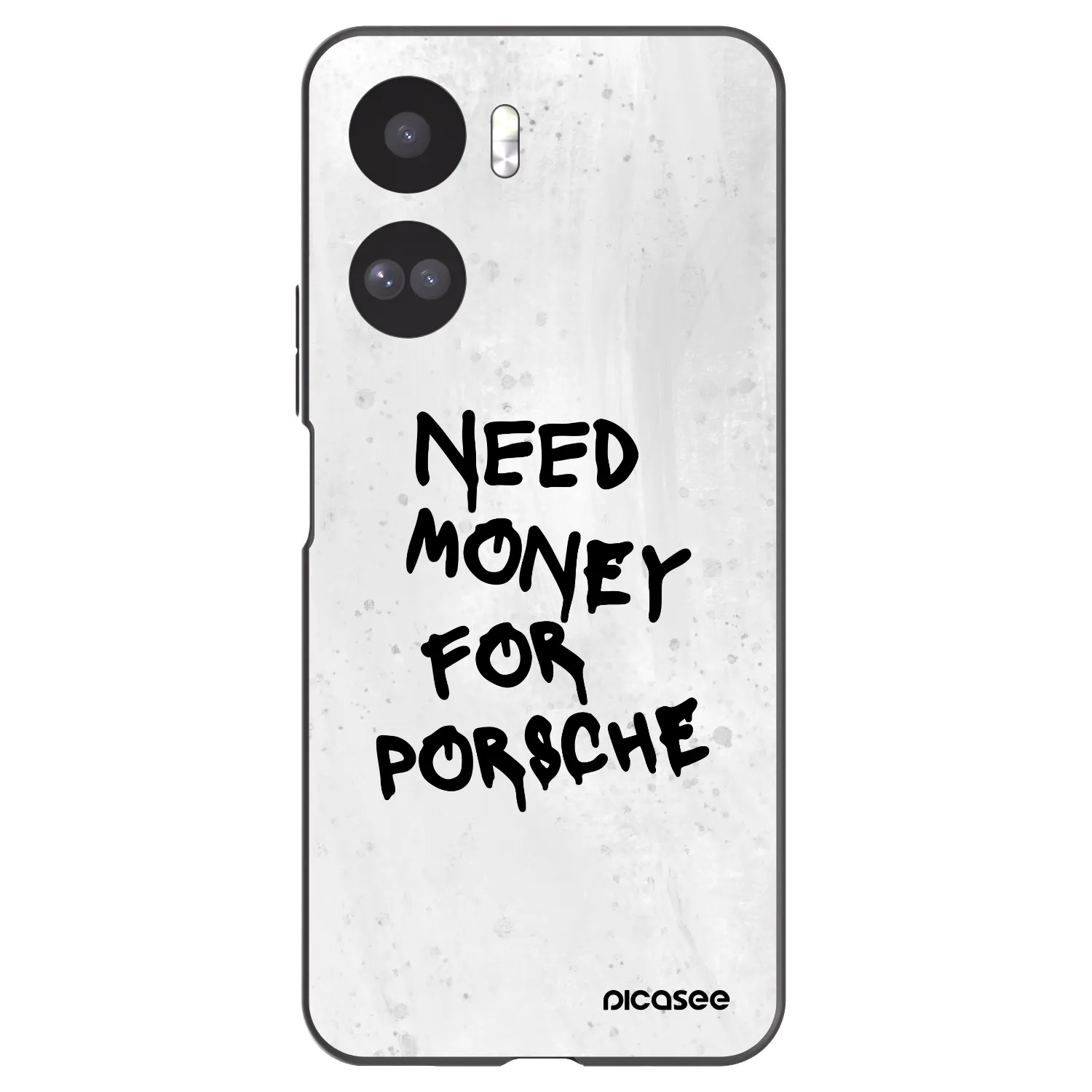 Picasee husă neagră din silicon pentru Honor 90 Lite 5G - White Dollar