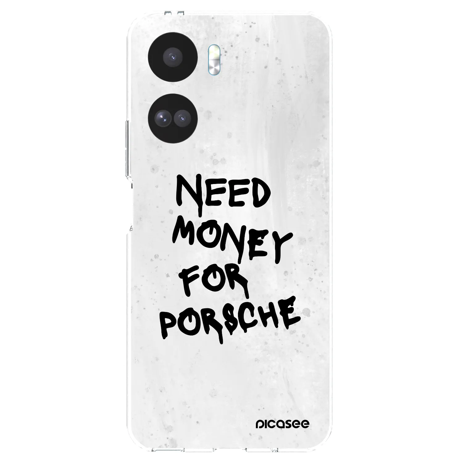 Picasee husă transparentă din silicon pentru Honor 90 Lite 5G - White Dollar