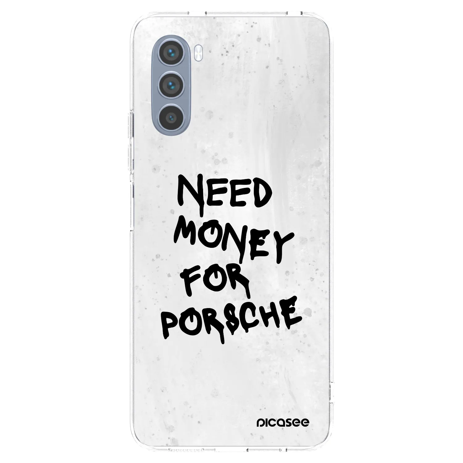 Picasee husă transparentă din silicon pentru Motorola Moto G62 - White Dollar