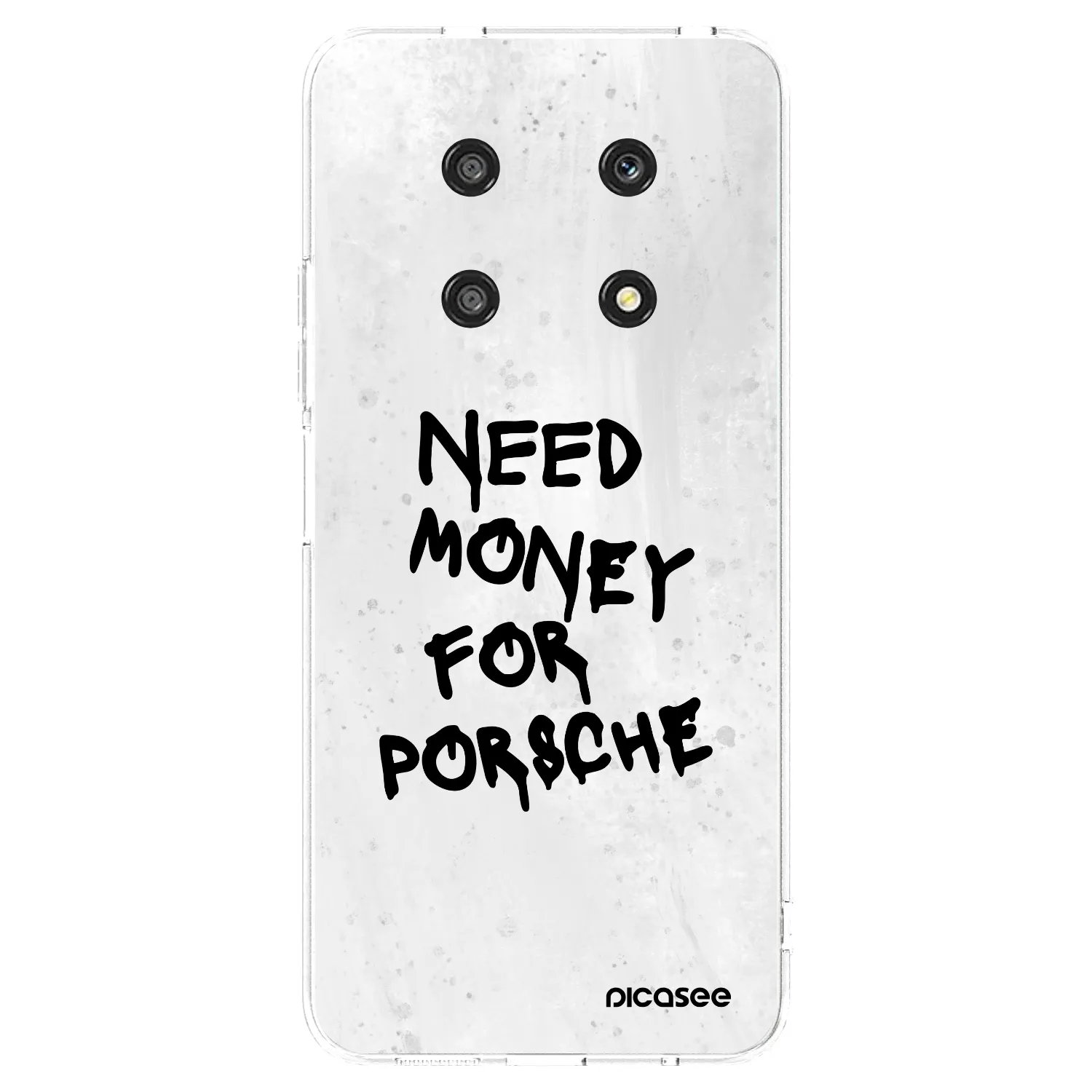 Picasee husă transparentă din silicon pentru Honor Magic4 Lite 5G - White Dollar