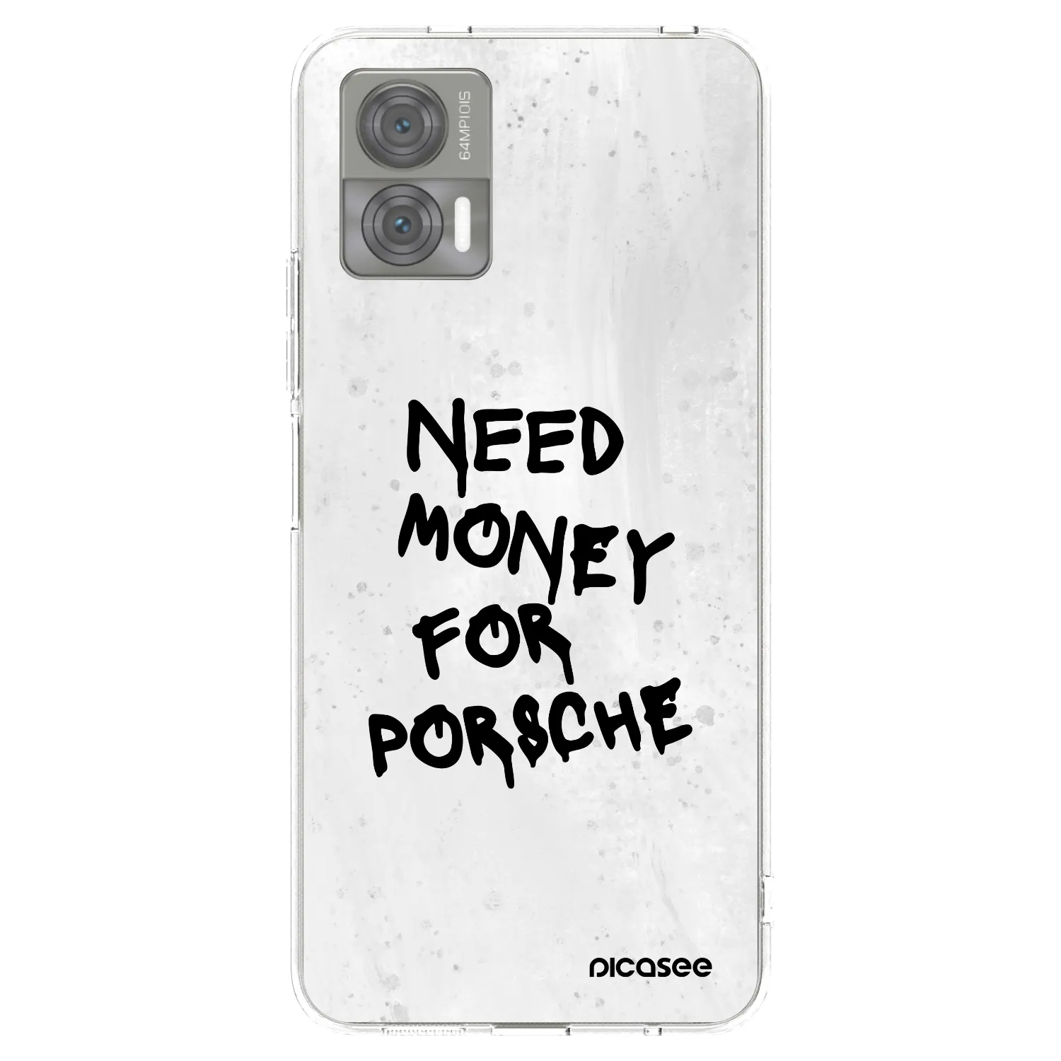 Picasee husă transparentă din silicon pentru Motorola Edge 30 Neo - White Dollar