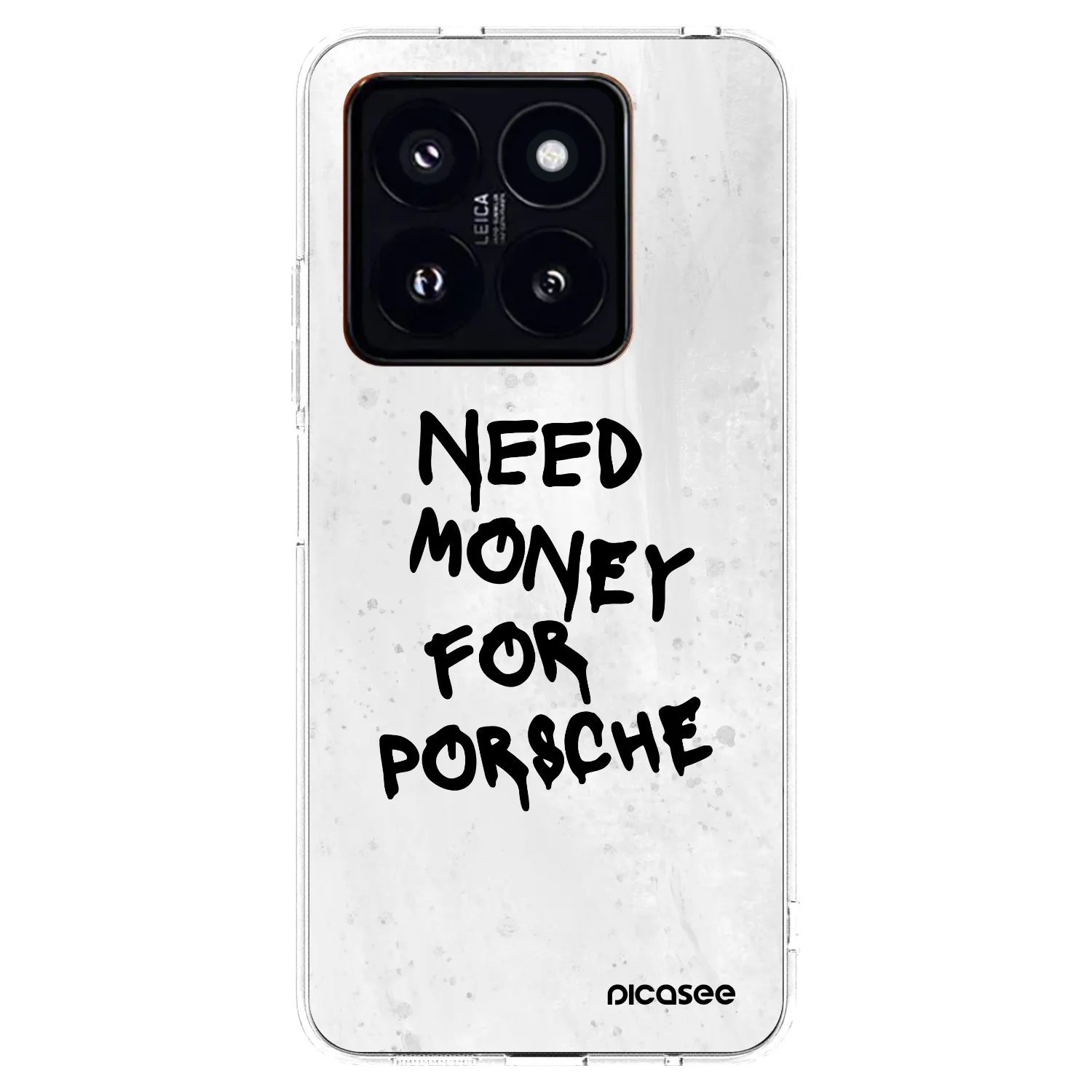 Picasee husă transparentă din silicon pentru Xiaomi 14 Pro - White Dollar