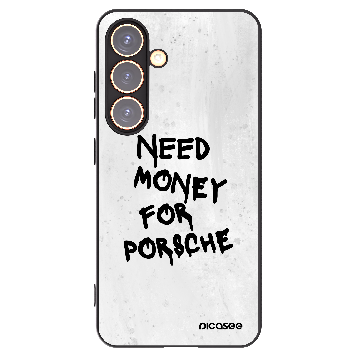Picasee husă neagră din silicon pentru Samsung Galaxy S24 S921B 5G - White Dollar