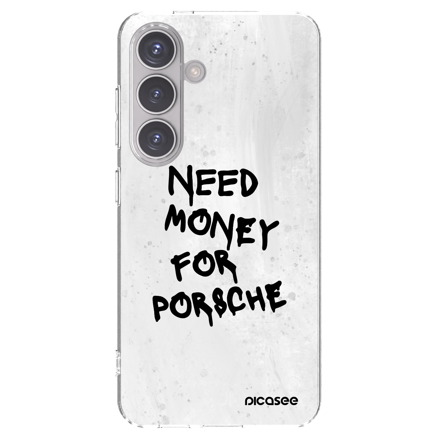 Picasee husă transparentă din silicon pentru Samsung Galaxy S24 S921B 5G - White Dollar